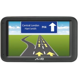 Mio Moov M614LM Sat Nav Bundle with Carry Case and Lifetime Map Updates      Electronics
