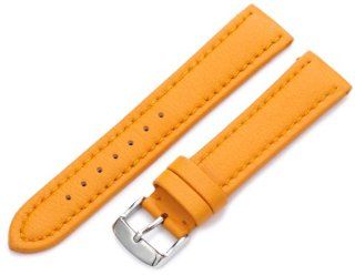 Hadley Roma Men's MSM739RAG200 20 mm Orange Genuine 'Lorica' Leather Watch Strap at  Men's Watch store.