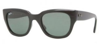 Ray Ban RB4178 Sunglasses 601/71 5221   Black Frame, Green RB4178 601 71 52 Shoes