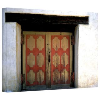 Art Wall Mission Door by Kathy Yates Photographic Print on Canvas