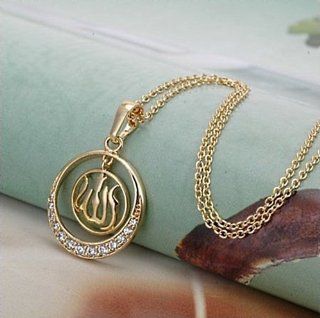 "Circle of Life" Religious Gold Plated Pendant Necklace Jewelry