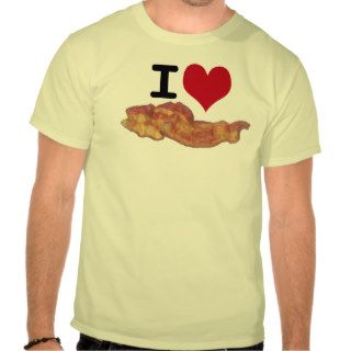 I Heart Bacon T Shirt