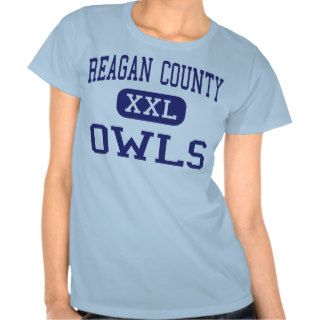 Reagan County Owls Middle Big Lake Texas Tshirt