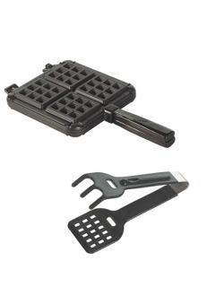 Belgian Waffler and Waffle Tongs by Nordic Ware