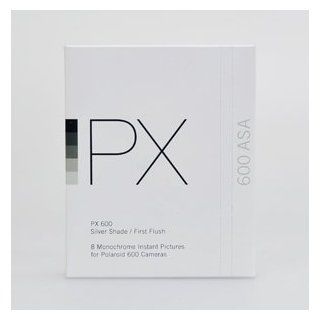 PX 600 Silver Shade Monochrome Instant Film for Polaroid 600 Cameras  Photographic Film  Camera & Photo