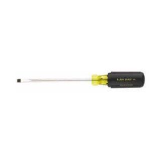 Klein Tools 605 8 1/4 Inch Cabinet Tip Screwdriver with 8 Inch Heavy Duty Round Shank    