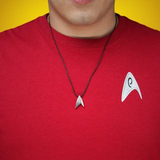 Titanium Starfleet Insignia Pendant