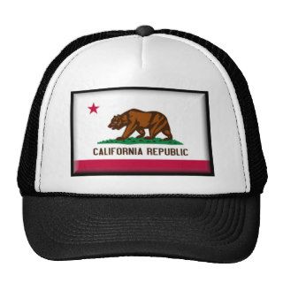 California Flag Trucker Hats
