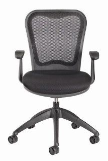 MXO Ergonomic Mid Back Conference Chair (Black)  Desk Chairs 