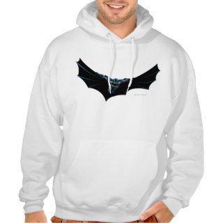 Batman flys with large cape hoodie