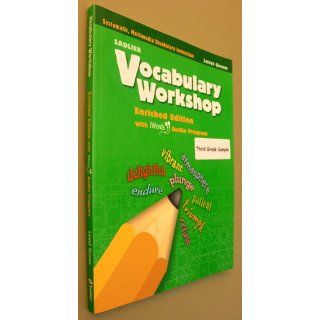 Vocabulary Workshop 2011 Level Green (Grade 3) Student Edition Sadlier 9780821580035 Books