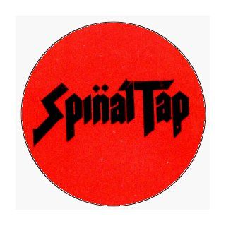 Spinal Tap   Logo (Black on Red)   1 1/4" Button / Pin Clothing