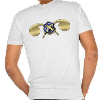 [600] Chemical Corps Branch Insignia Tshirts