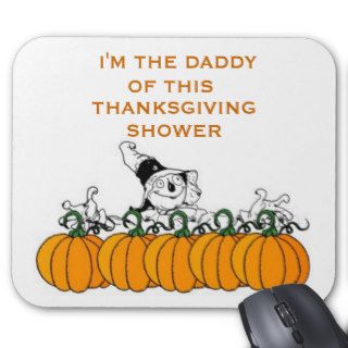 THANKSGIVING BABY SHOWER GIFT IDEAS MOUSEPADS