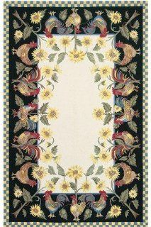 Shop Rooster And Sunflower Rug at the  Home Dcor Store