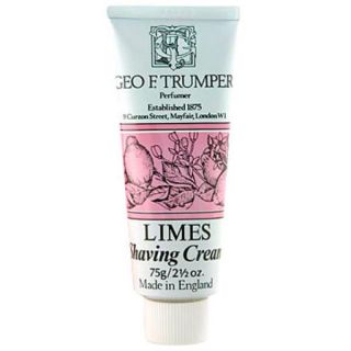Trumpers Shave Cream   Extract of Limes 75gm Tube      Health & Beauty
