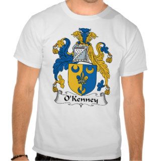 O'Kenney Family Crest T shirts