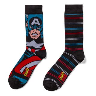 Marvel Superhero Crew Socks 2 pack