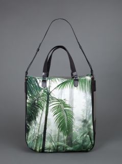 Dries Van Noten Palm Tree Print Tote Bag