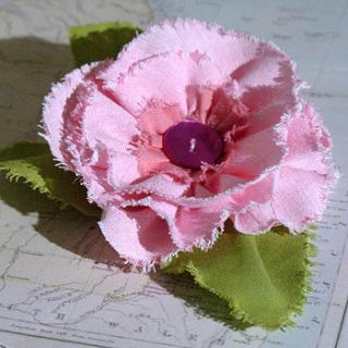 country corsage brooch by the apple cottage company