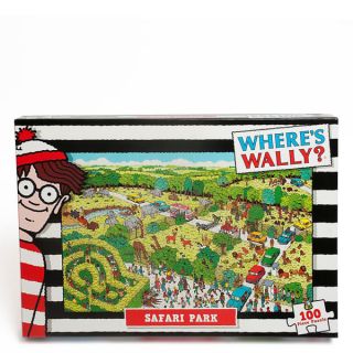 Wheres Wally   Safari Jigsaw Puzzle (100 Pieces)      Toys