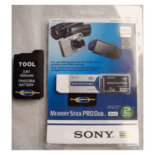 PSP Pandora Battery and 2GB Magic Memory Stick Unbricker / CFW Combo Pack Camera & Photo