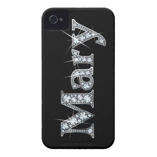 "Mary" Diamond Bling Custom Name Case Mate Case iPhone 4 Covers