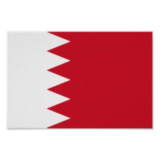 Bahrain National Flag Posters