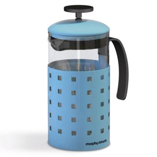 Morphy Richards Accents 8 Cup Cafetiere   Blue      Homeware