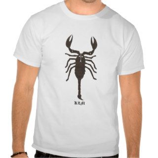 Scorpion Silhouette by KLM Tee Shirt