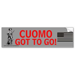 Cuomo Got To GO Bumper Stickers