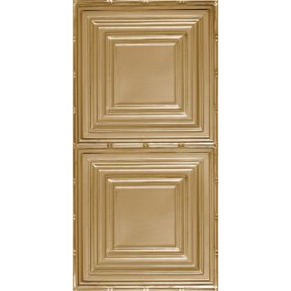 Armstrong Metallaire Large Panel Nail Up Ceiling Tile (Common 24 in x 48 in; Actual 24.5 in x 48.5 in)