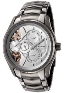 Fossil ME1019  Watches,Mens Twist Chronograph Silver Dial Stainless Steel, Chronograph Fossil Automatic Watches