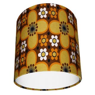 vintage fabric lampshade sunshine daisy by love frankie