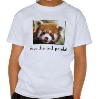 Save the Red Panda Kid's T Shirt