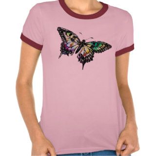 Psychedelic Butterfly Tees