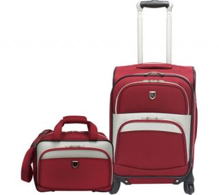 Beverly Hills Country Club 2 piece Carry On Spinner Luggage Set