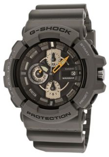 Casio GAC 100 8ADR  Watches,Mens G Shock Chronograph Black Dial Gray Resin, Chronograph Casio Quartz Watches