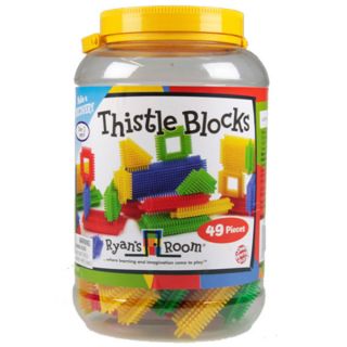 Creative Toys Construction Thistle Blocks Tub (49 Pieces)      Toys