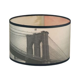 brooklyn bridge lampshade by judy holme