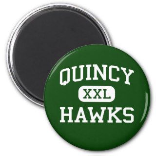 Quincy   Hawks   Junior   Quincy Washington Refrigerator Magnet