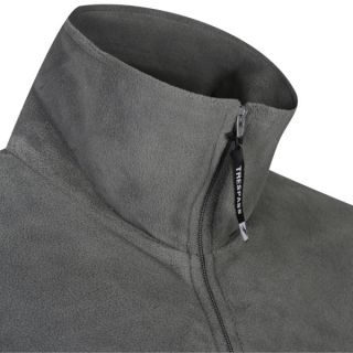 Trespass Mens 1/2 Zip M Fleece   Flint      Clothing