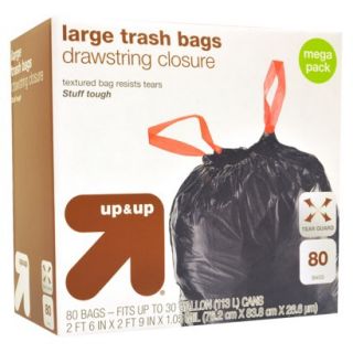 up & up™ Large Drawstring Trash Bags 30 gallons