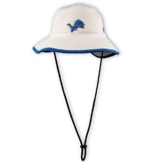 NFL Detroit Lions Training Camp Bucket Hat, White, One Size Fits All  Sports Fan Baseball Caps  Clothing