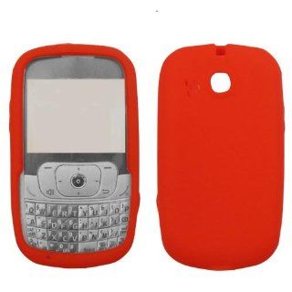 ZTE A415 Memo Soft Skin Case Solid Red Skin Cricket Cell Phones & Accessories
