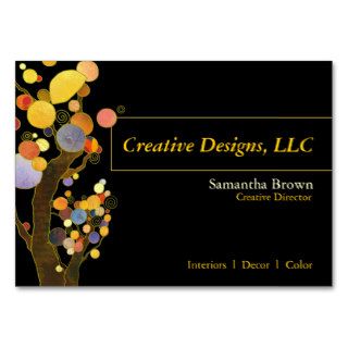 Whimsical Trees Designer Business Cards
