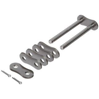 Morse 80 3 C/L C/P S/F Standard Roller Chain Link, ANSI 80 3, 3 Strands, Steel, 1" Pitch, 0.625" Roller Diamter, 5/8" Roller Width, 136000lbs Average Tensile Strength