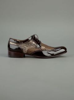 Jacques Morgan Glitter Lace up Shoe