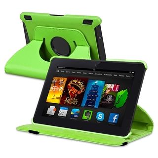 BasAcc Swivel Stand Leather Case for  Kindle Fire HDX 7 inch BasAcc Tablet PC Accessories