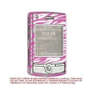 Hot Pink Zebra Stripe Hard Cover Case for Samsung Propel Pro SGH i627 Cell Phones & Accessories